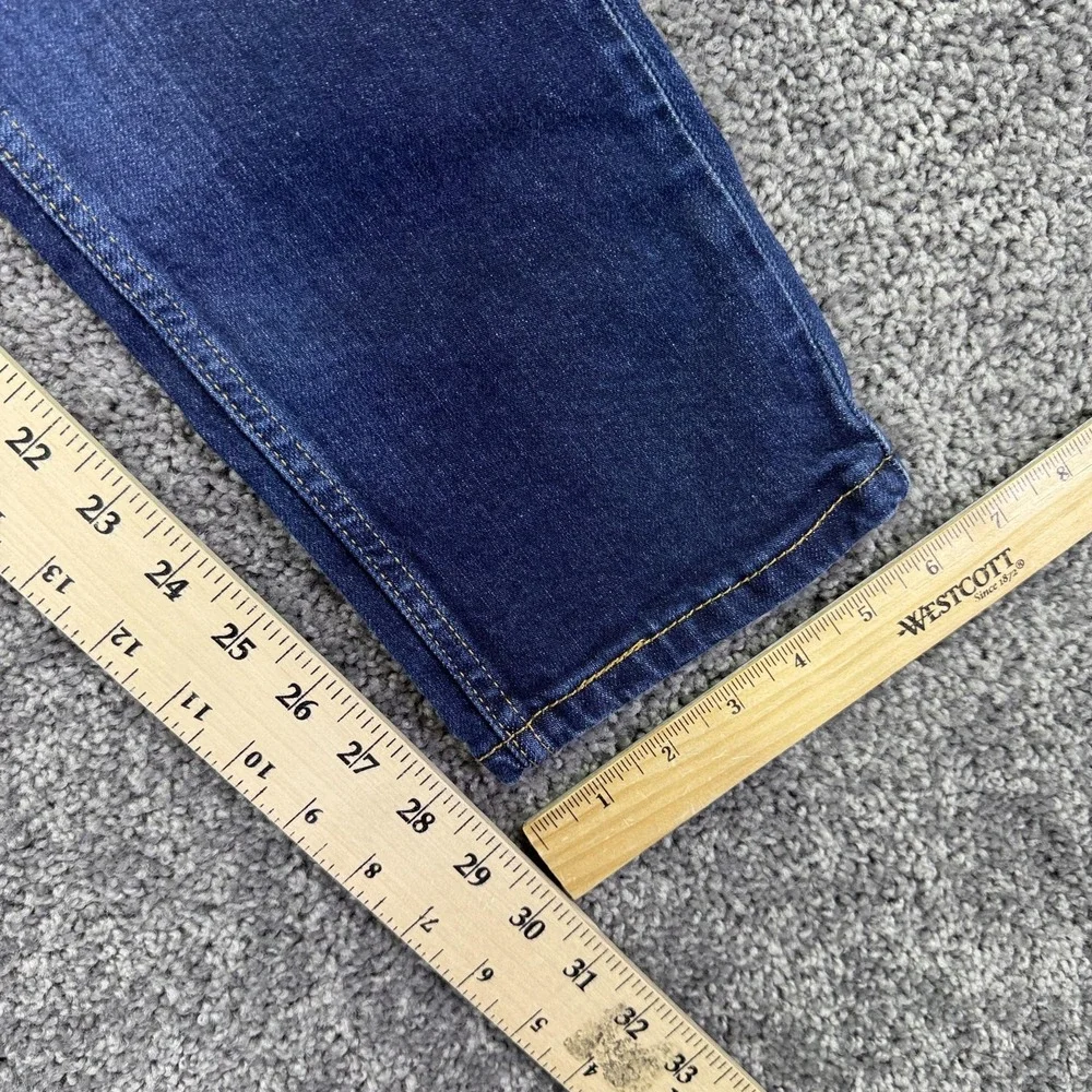 Levis 511 Jeans Mens 28x30 Blue Slim Denim Medium Wash Stretch Casual Logo